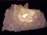 Bergkristall Kristall Windlicht
